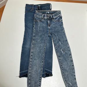 Girls jeans ballerina style size 7